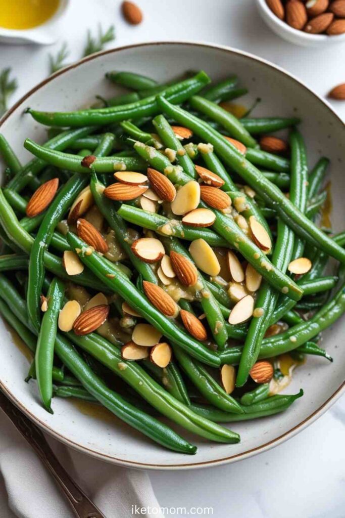 Vegan Green Bean Almondine