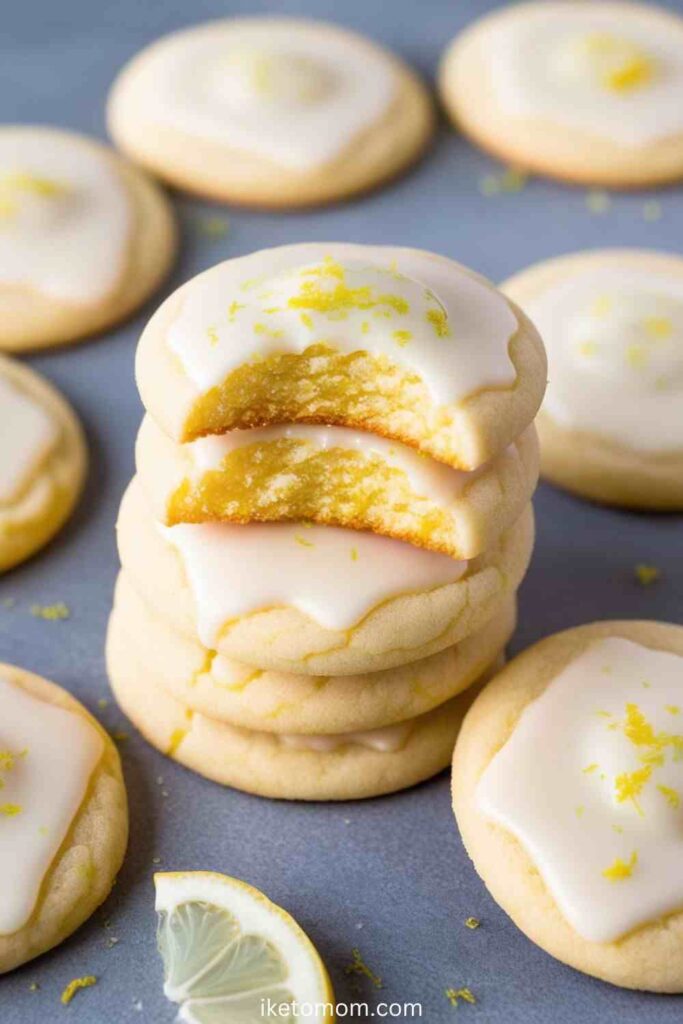 Vegan Lemon Sugar Cookies