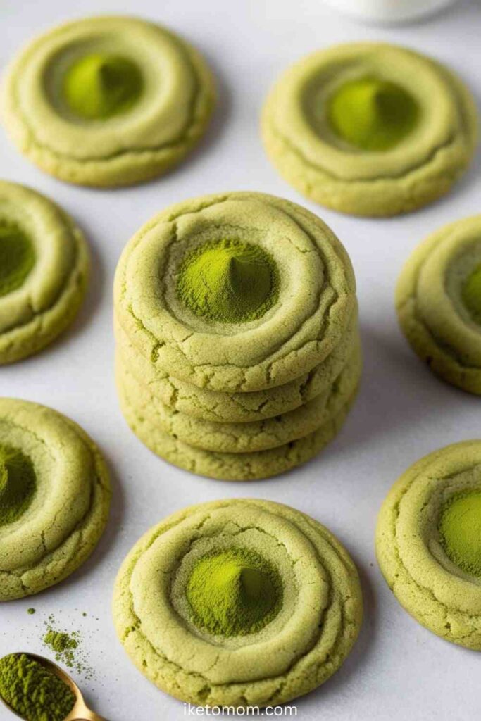 Vegan Matcha Green Tea Cookies