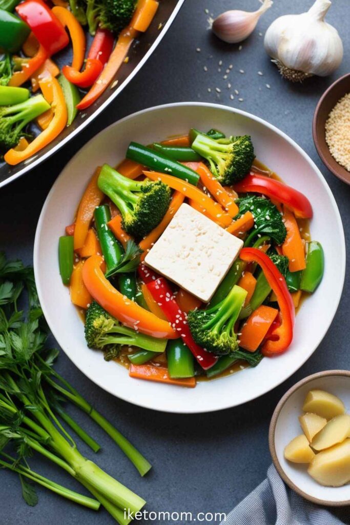 Vegetable Stir-Fry with Tofu 