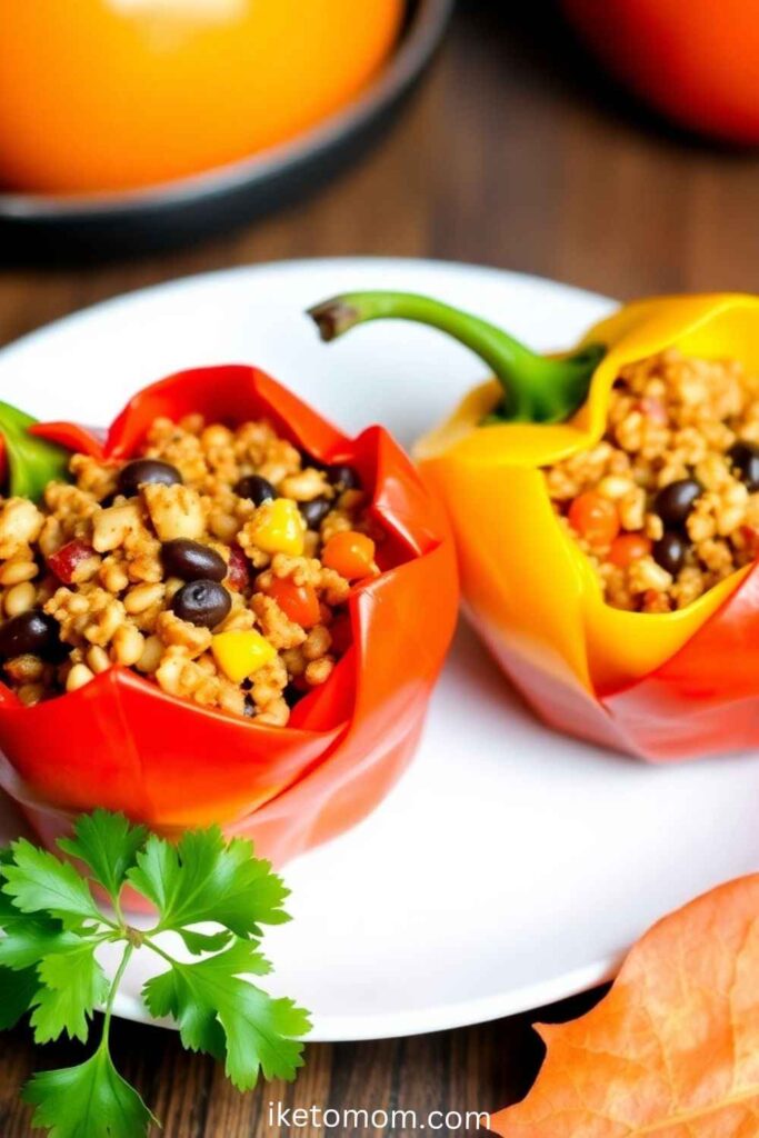 Vegetarian Stuffed Bell Peppers