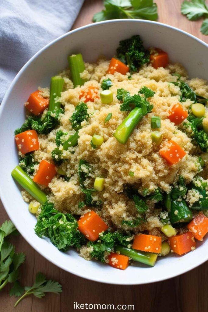 Veggie-Packed Quinoa Stir-Fry