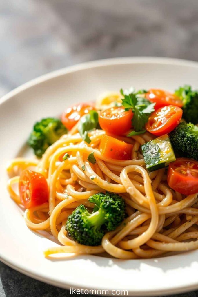 Whole Wheat Pasta Primavera