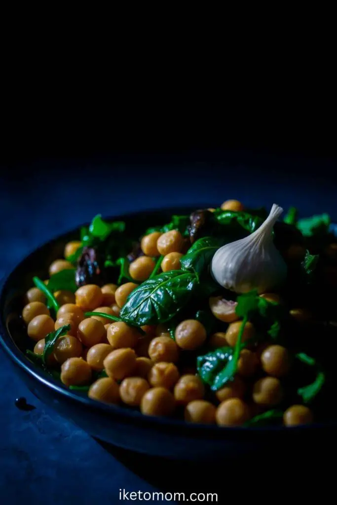 Chickpea and Spinach Stir-Fry