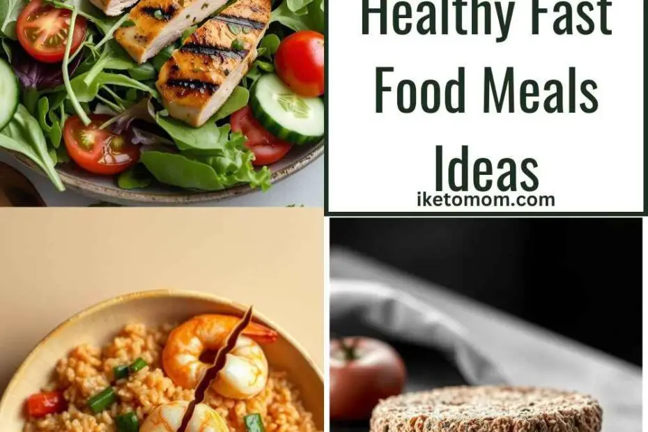 Healthy Fast Food Meals Ideas