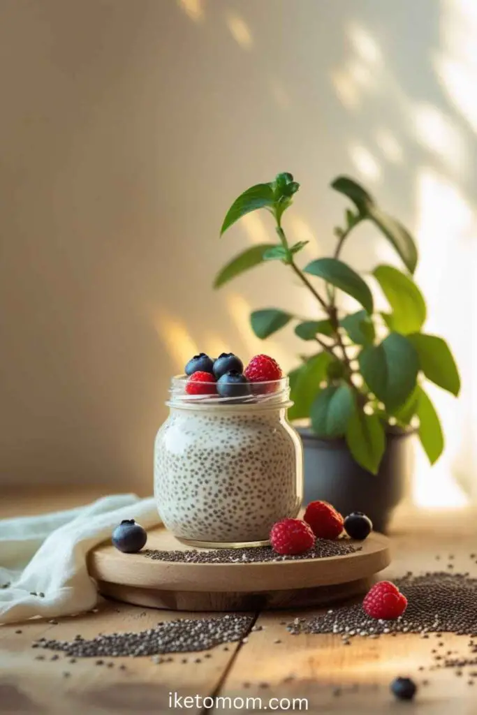  Chia Pudding with Vanilla and Stevia