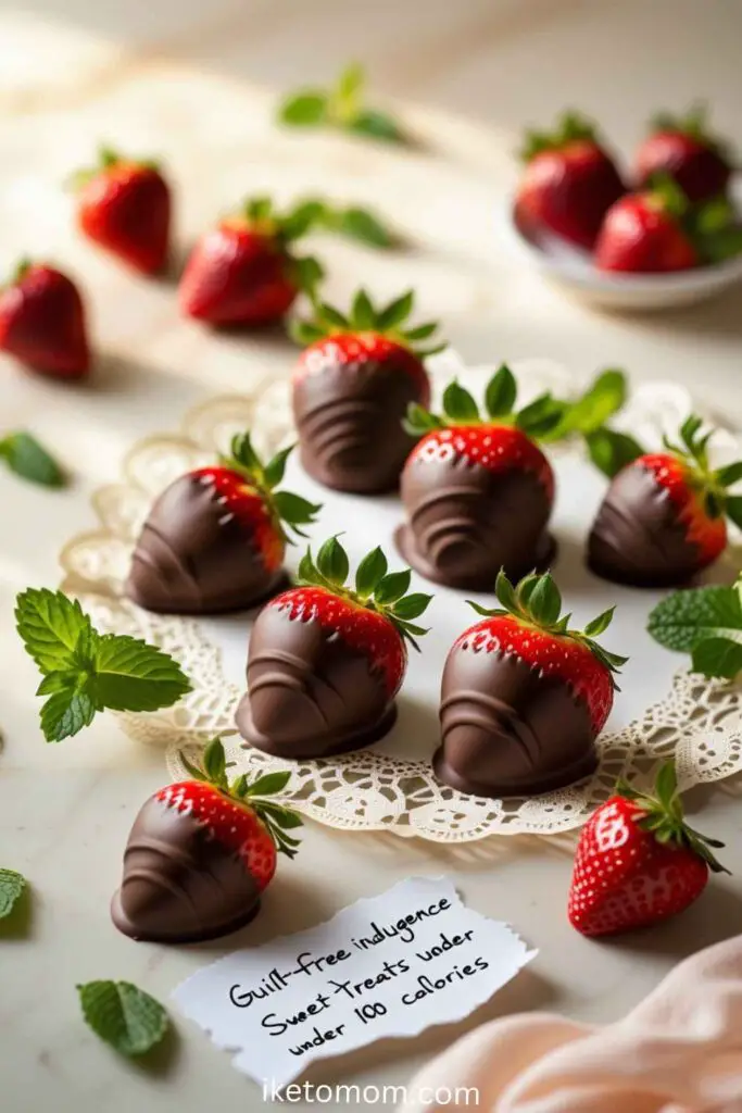  Chocolate-Dipped Strawberries