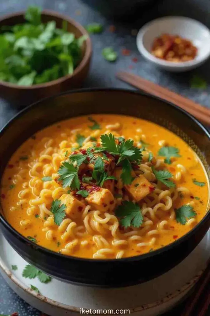 Creamy Coconut Curry Ramen