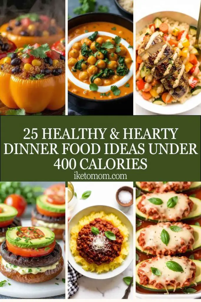 Dinner Food Ideas Under 400 Calories