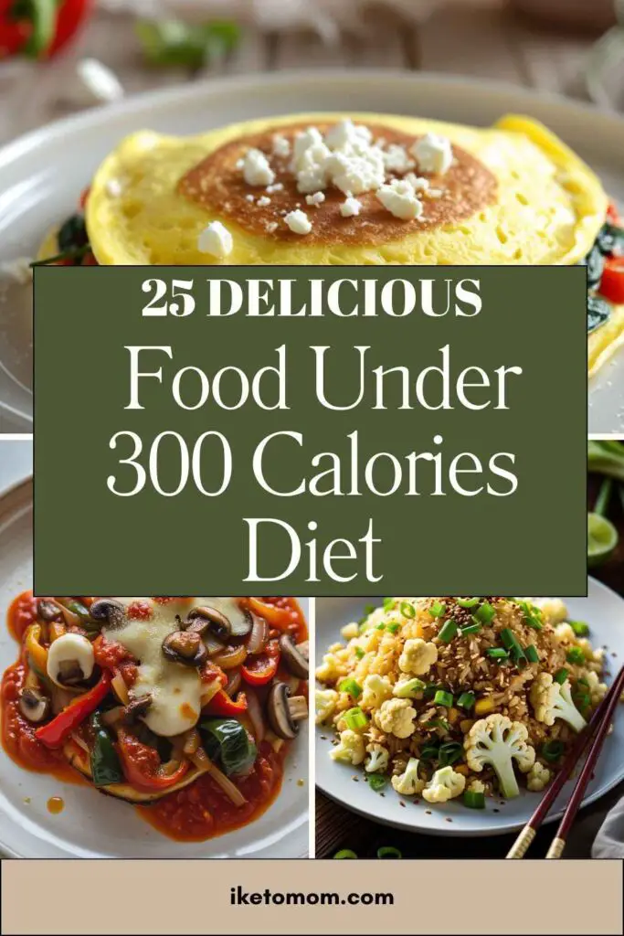 Food Under 300 Calories Diet