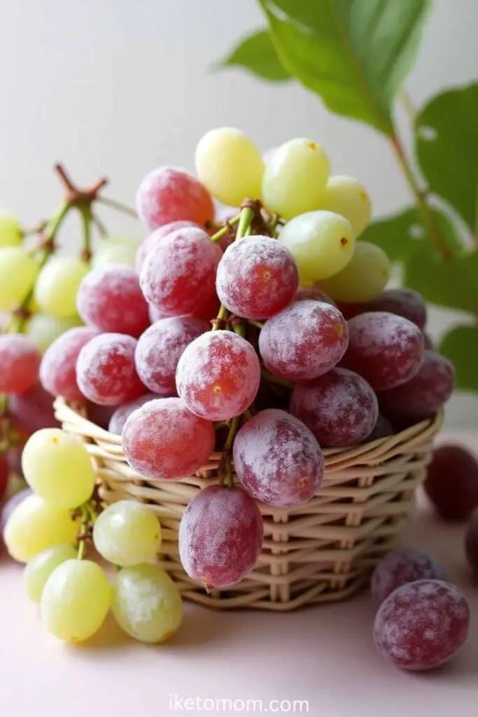  Low Calories Sweet Snacks Ideas Frozen Grapes