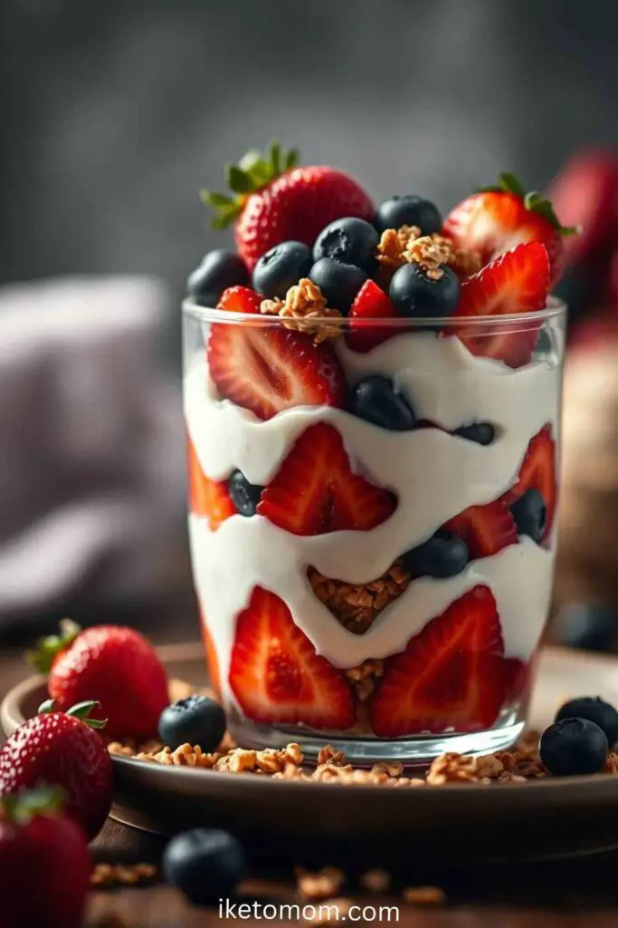 Greek Yogurt Parfait with Berries