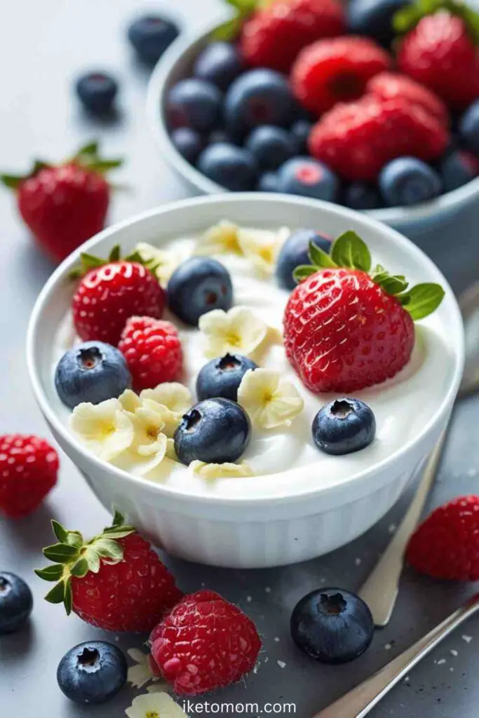 Greek Yogurt and Berries