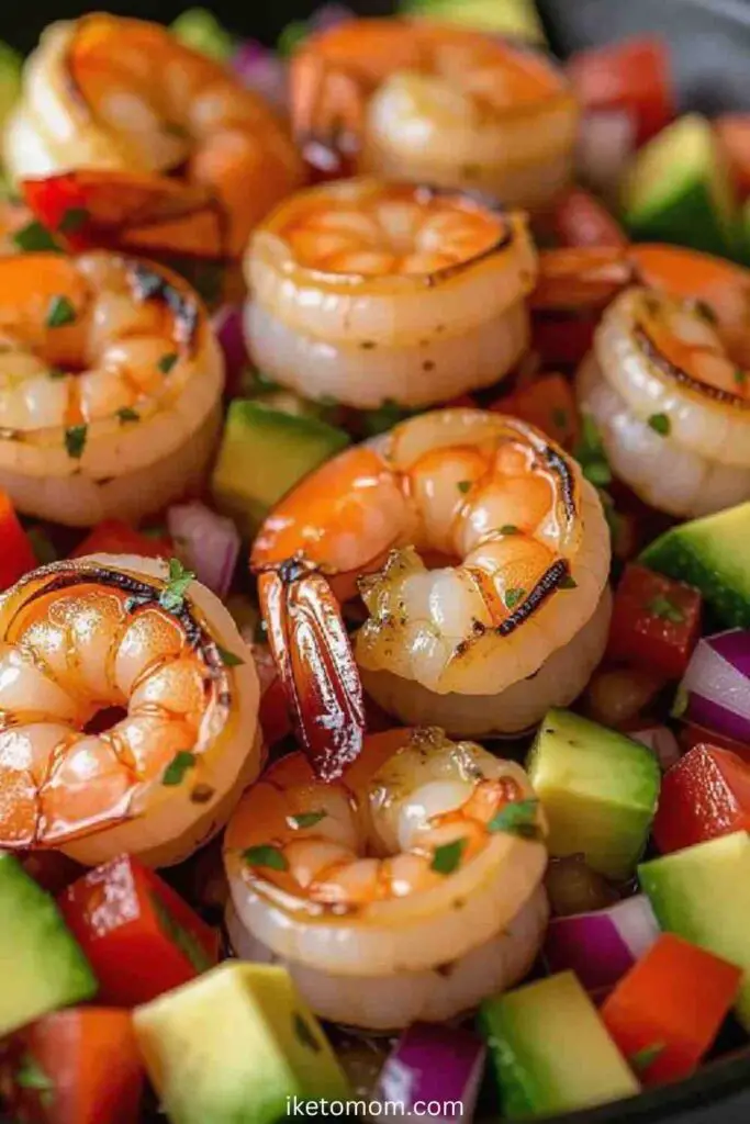 Mexican Food Under 500 Calories​​​​ Grilled Shrimp Ceviche