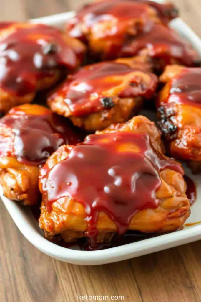 Keto BBQ Chicken Thighs