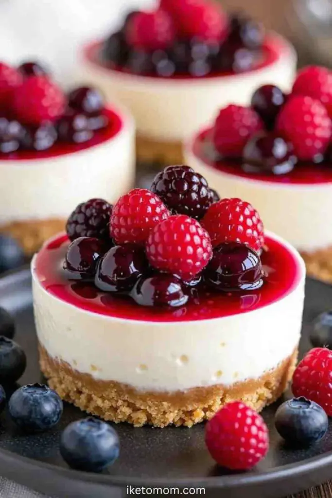 Mini Cottage Cheese Cheesecake Cup