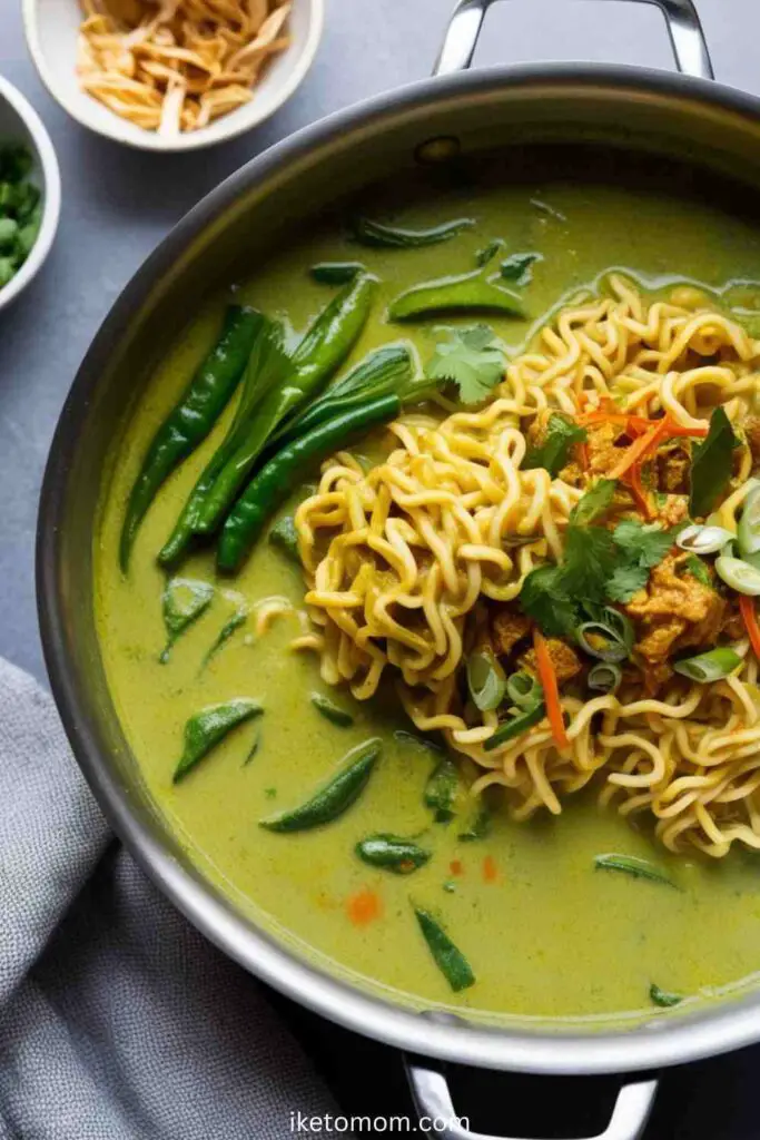One-Pot Green Curry Ramen