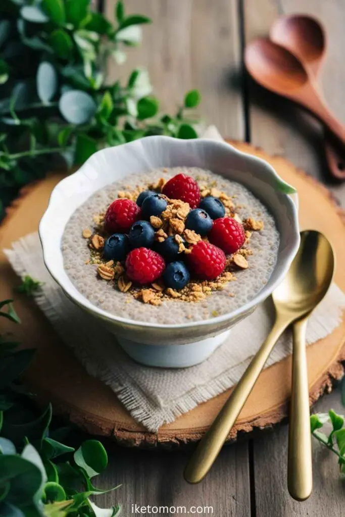 Raw Banana Chia Pudding