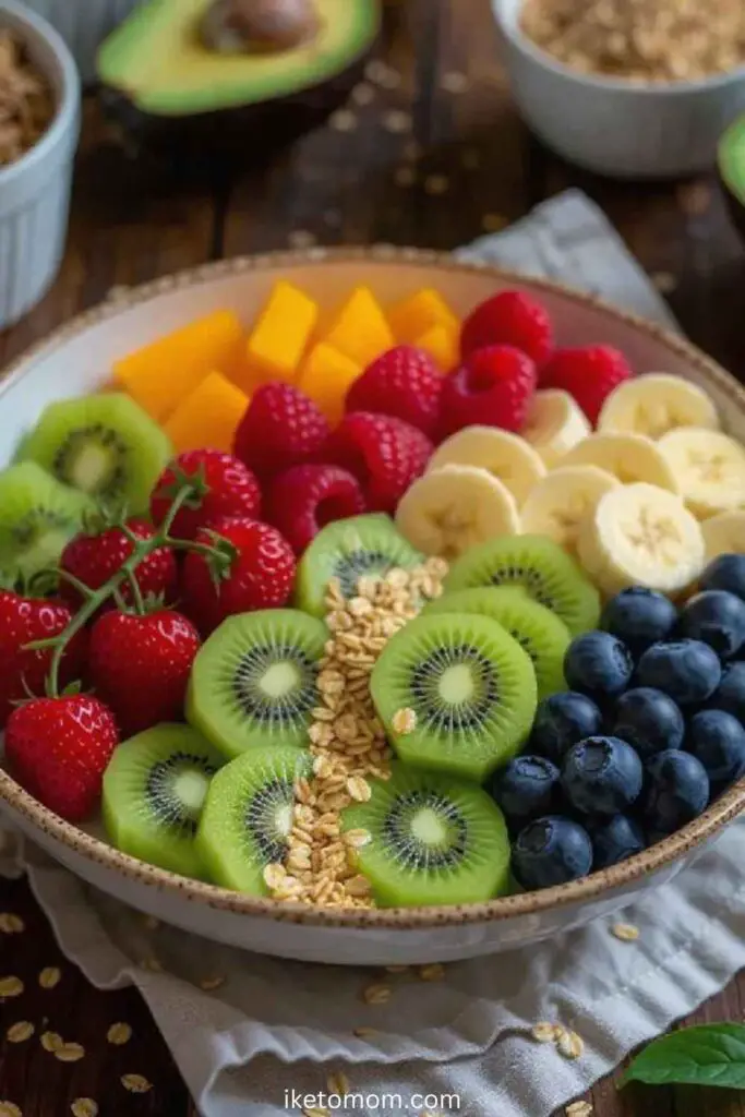 Rice Cake with Avocado