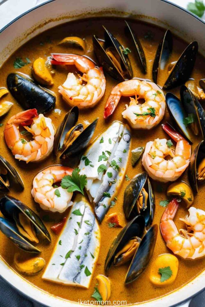 Seafood Coconut Curry