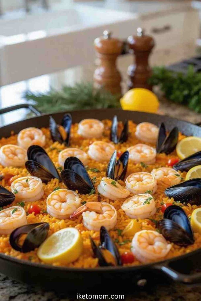 Seafood Paella