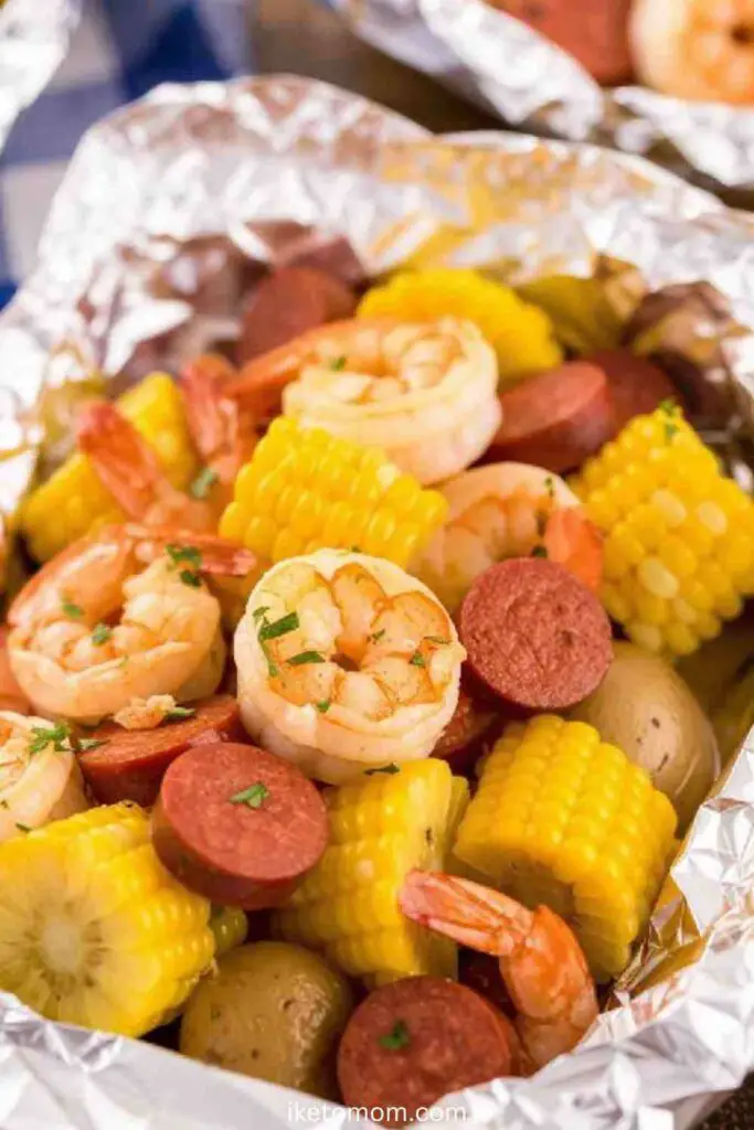 Shrimp Boil Foil Packs