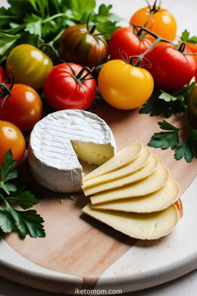 String Cheese + Cherry Tomatoes