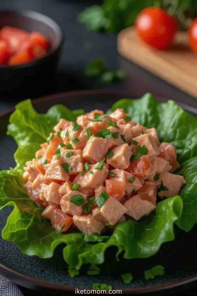 Tuna Lettuce Wrap