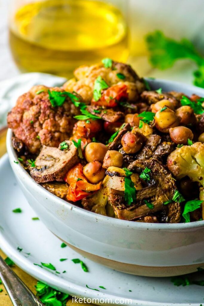  Cauliflower Chickpea Sheet Pan Dinner