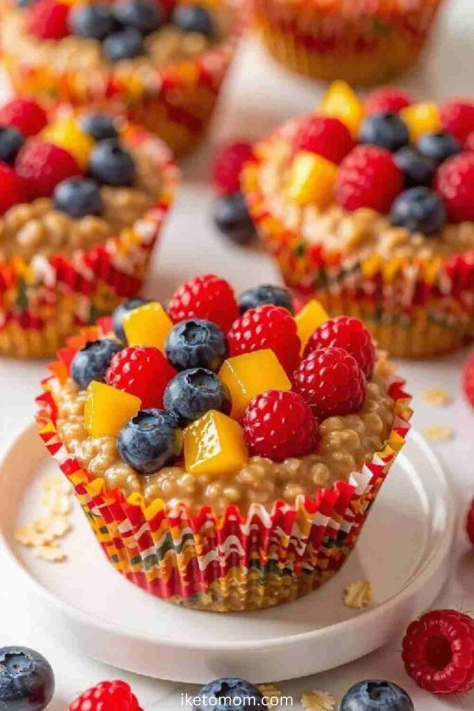 Oatmeal Cups with Fruit