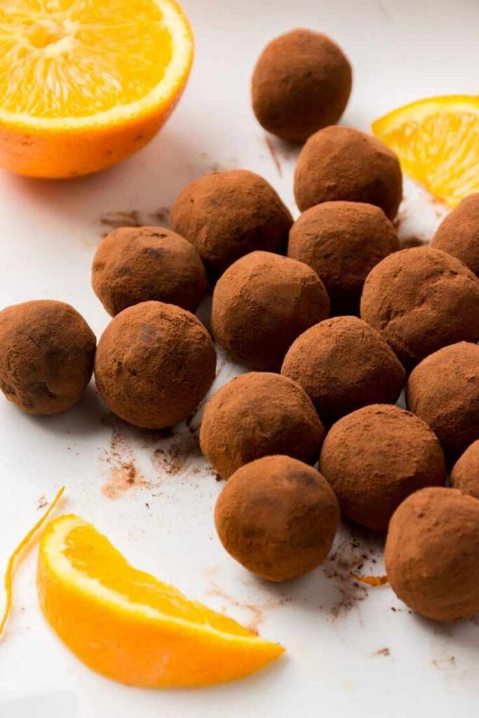 Chocolate Orange Truffles Chocolate Orange Truffles