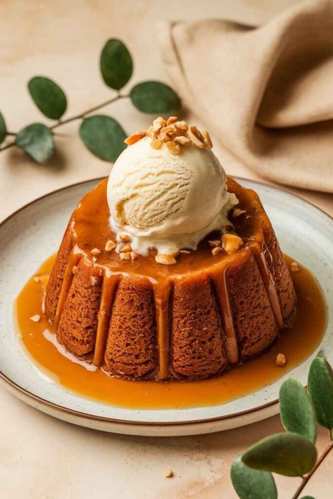 Caramel Christmas Pudding