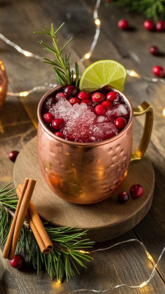 Cranberry Moscow Mule