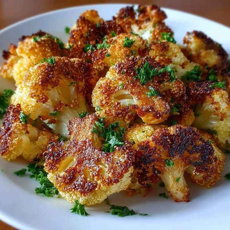 Roasted Garlic Cauliflower