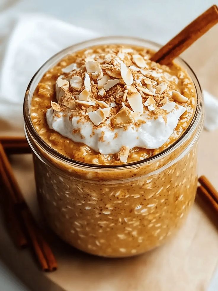 Pumpkin Apple Overnight Oats