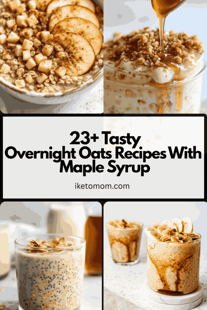 Overnight Oats Recipes With Maple Syrup