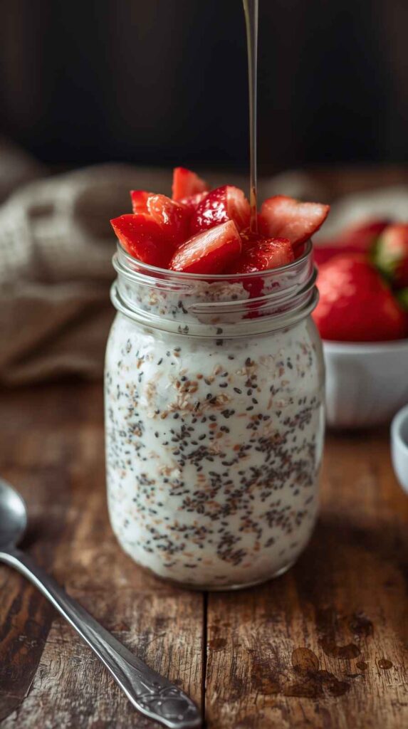 Blueberry Banana Overnight Oats