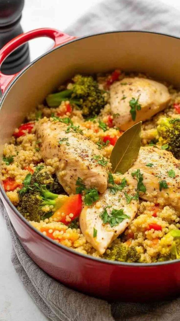 Chicken and Quinoa Veggie Stew