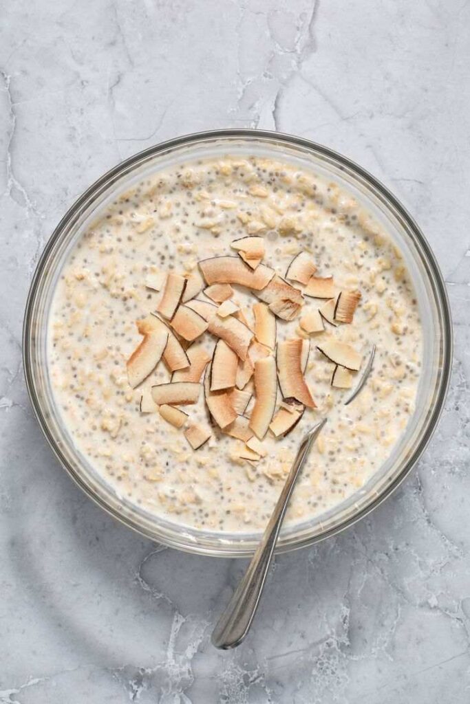 Coconut Protein Overnight Oats