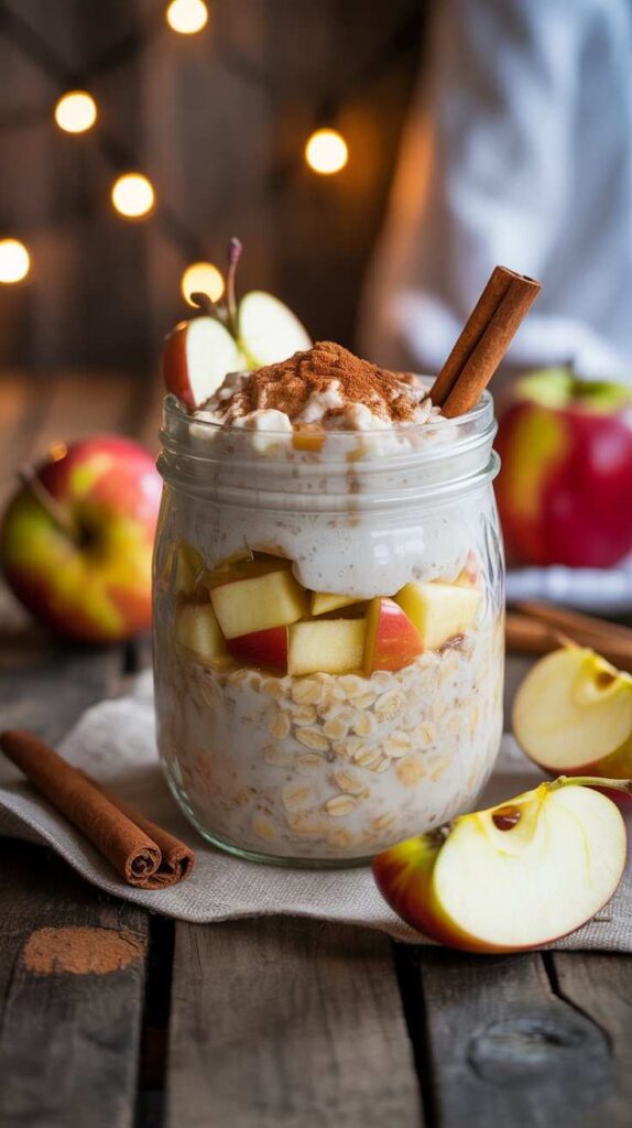 Cinnamon Apple Overnight Oats