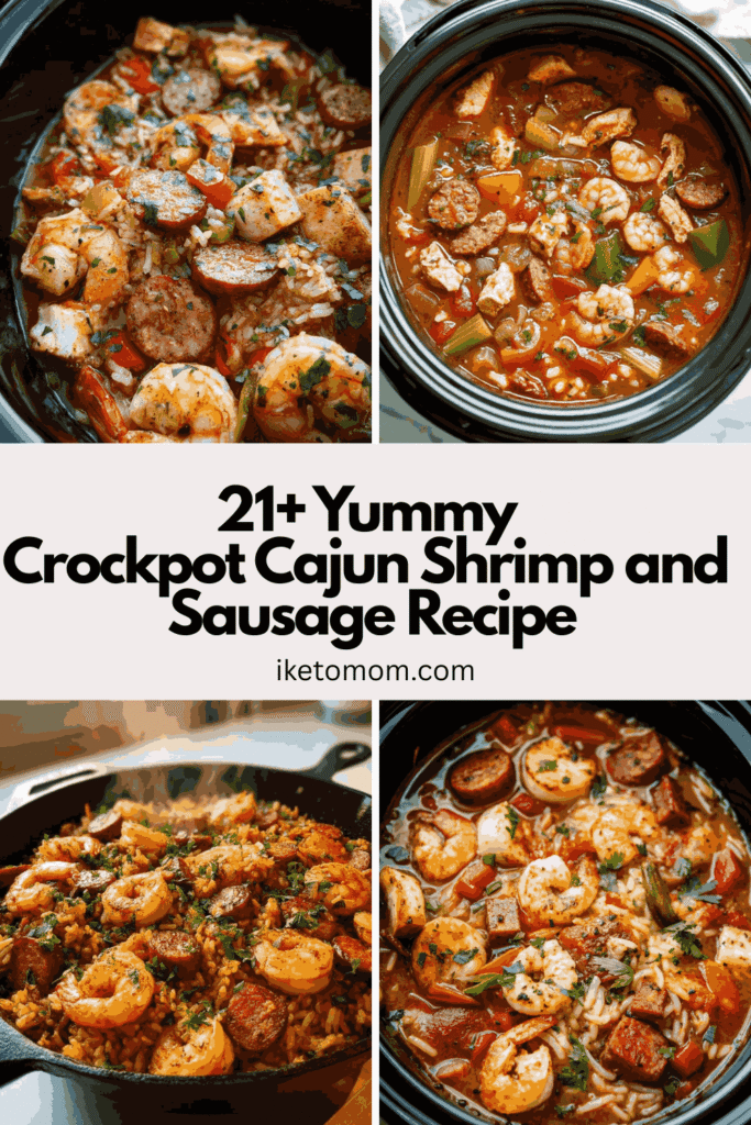 Crockpot Cajun Shrimp and Sausage Recipe