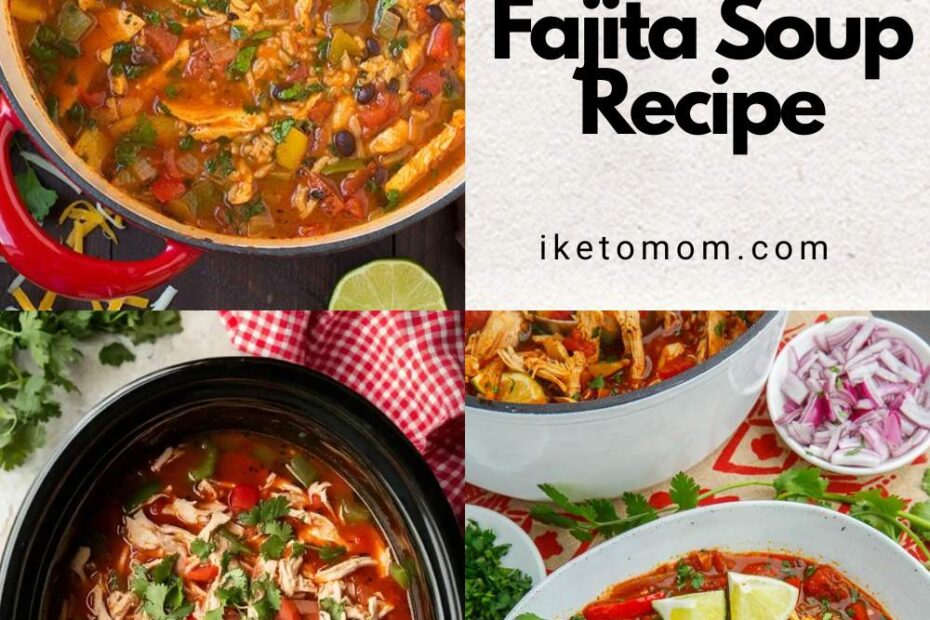 Crockpot Chicken Fajita Soup Recipe
