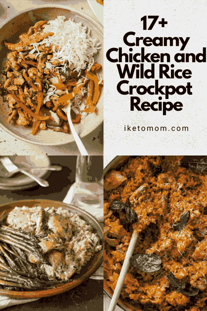 17+ Creamy Chicken and Wild Rice Crockpot Recipe