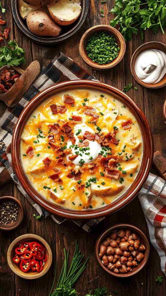Classic Loaded Baked Potato Soup