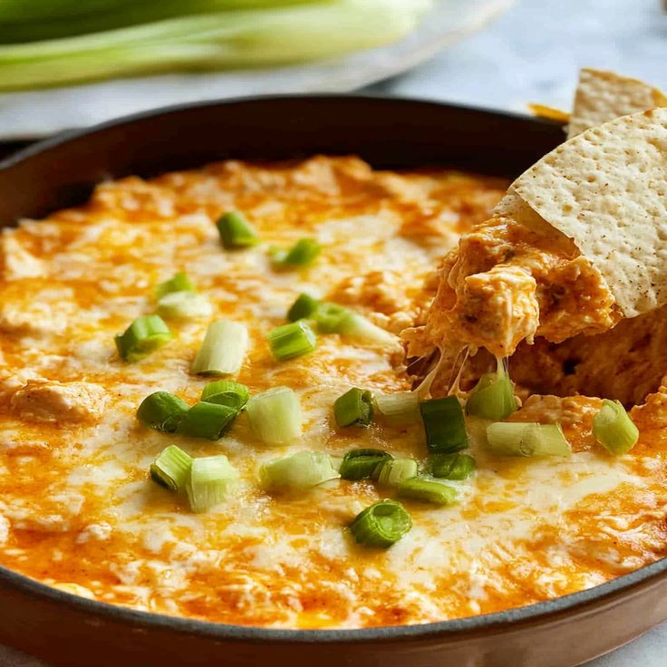 Irresistible Buffalo Chicken Dip with Ranch Recipe