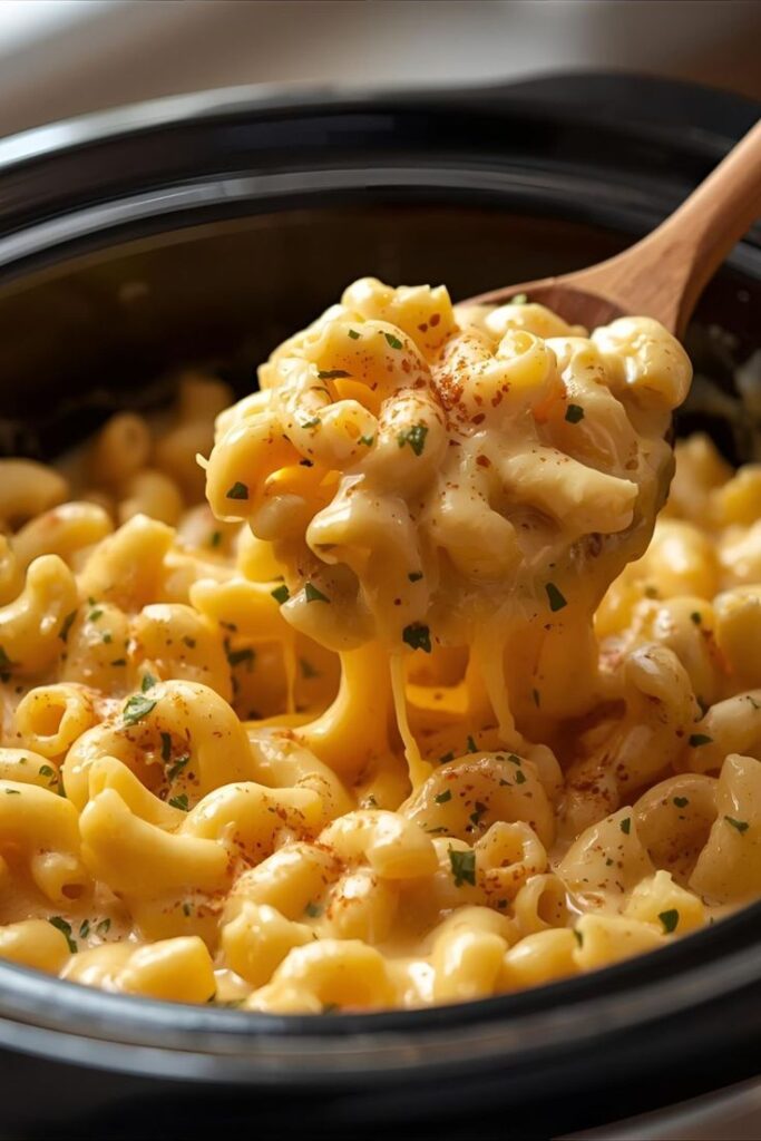 Classic Creamy Crockpot Mac and Cheese