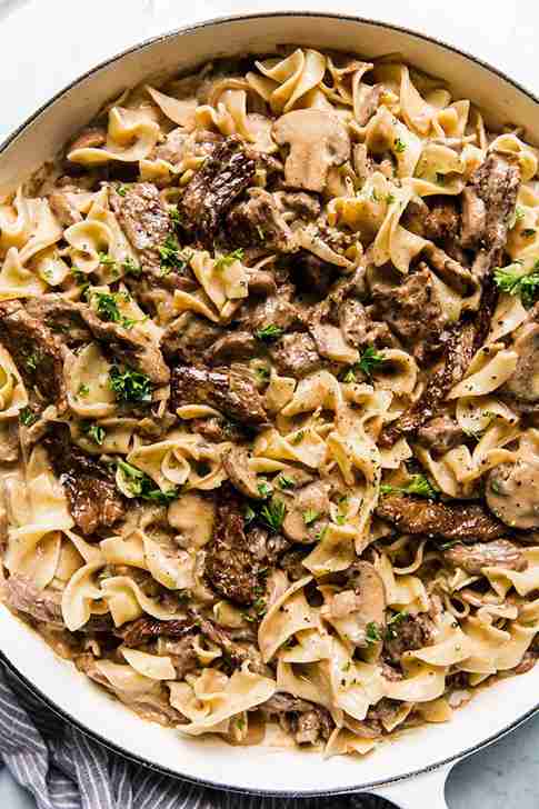 Beef Stroganoff Casserole
