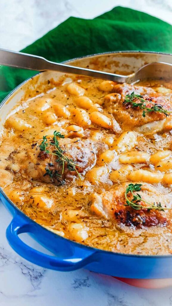 Creamy Chicken Gnocchi & Butternut Squash