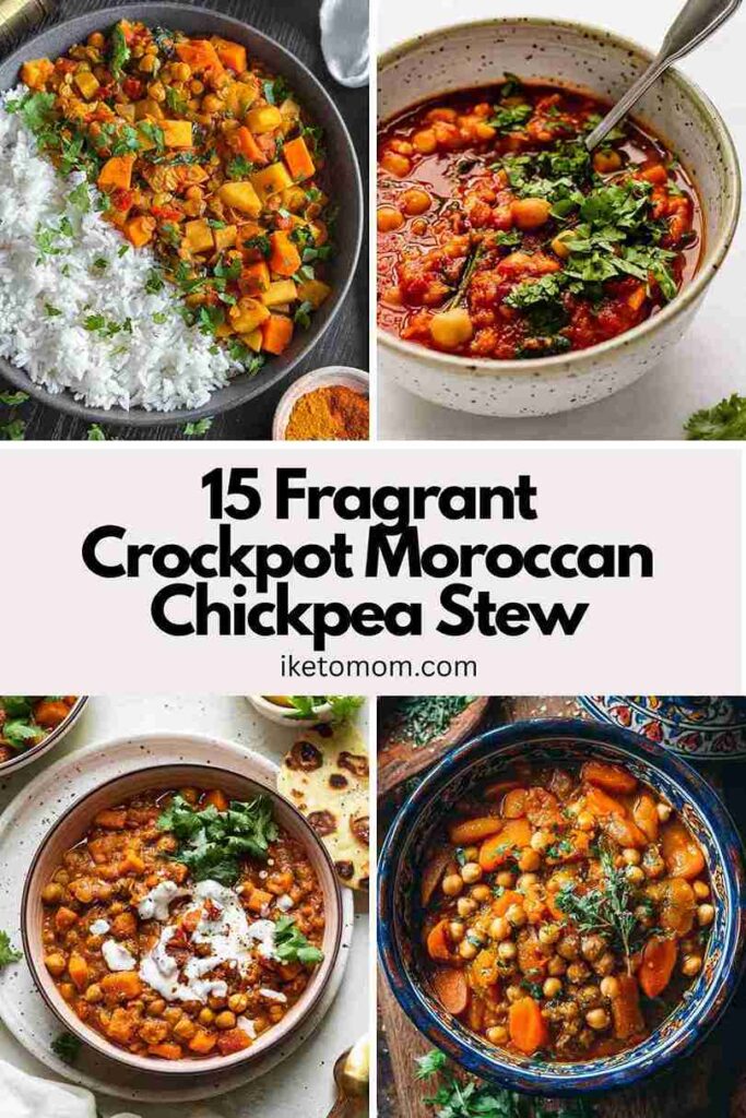 Crockpot Moroccan Chickpea Stew