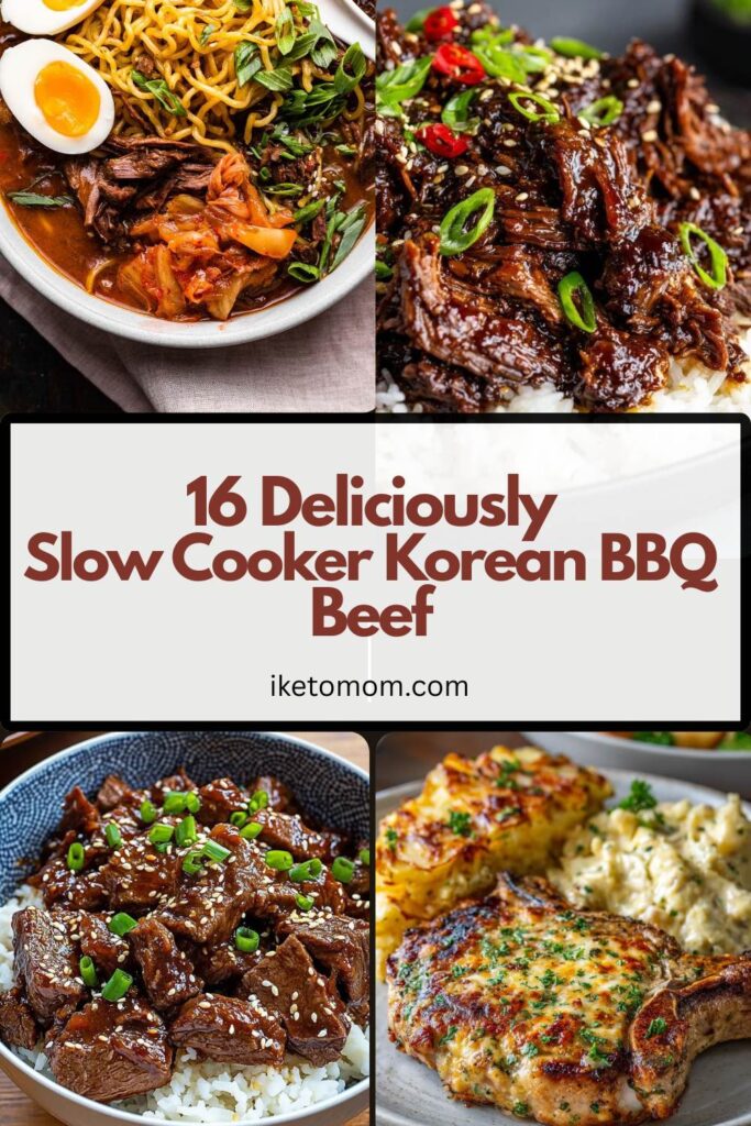 Slow Cooker Korean BBQ Beef